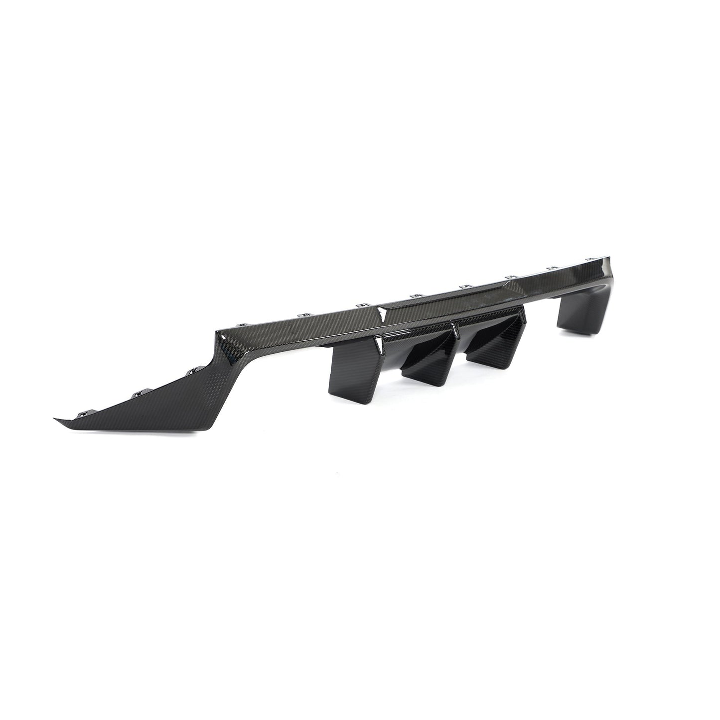 BMW M2 G87 2023-2025 Carbon Fibre Rear Diffuser V2 - CT Design | Gloss Pre-Preg Rear Valance/Bumper Insert, Rear Splitter Lip, Performance Aero Upgrade