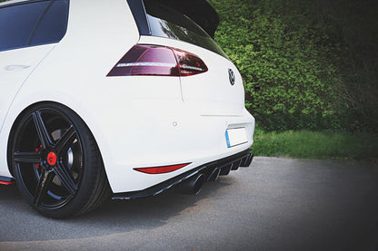 Maxton Design - Rear Valance VW GOLF MK7 GTI Clubsport (2016-2017)