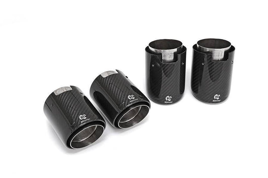 3DDesign Carbon Fibre Exhaust Tips for BMW M2, M3 & M4 (2014-2021, F87 F80 F82)
