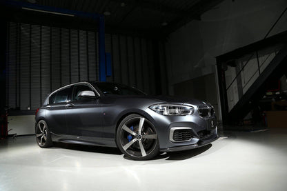 3DDesign Carbon Fibre (Carbon Fiber) Front Lip Splitter Spoiler for BMW 1 Series F20 LCI Facelift (2015-2019) – Front Bumper Lip, Chin Spoiler, Aero Splitter, Lower Valance, Bumper Extension