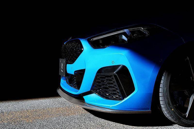 3DDesign Carbon Fibre/Carbon Fiber CFRP Front Lip Splitter for BMW 2 Series Gran Coupe F44 (2020+) & M235i xDrive – Front Bumper Lip, Chin Spoiler, Aero Lower Valance, Front Apron