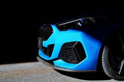 3DDesign Carbon Fibre/Carbon Fiber CFRP Front Lip Splitter for BMW 2 Series Gran Coupe F44 (2020+) & M235i xDrive – Front Bumper Lip, Chin Spoiler, Aero Lower Valance, Front Apron