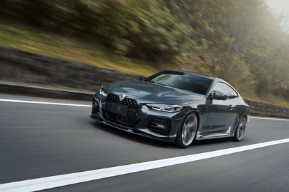 3DDesign Carbon Fibre Front Lip Spoiler / Splitter for BMW 4 Series G22 G23 (2020+) – M Sport Bumper, M440i Coupe & Convertible CFRP Chin Spoiler, Bumper Lip, Front Valance, Front Bumper Extension