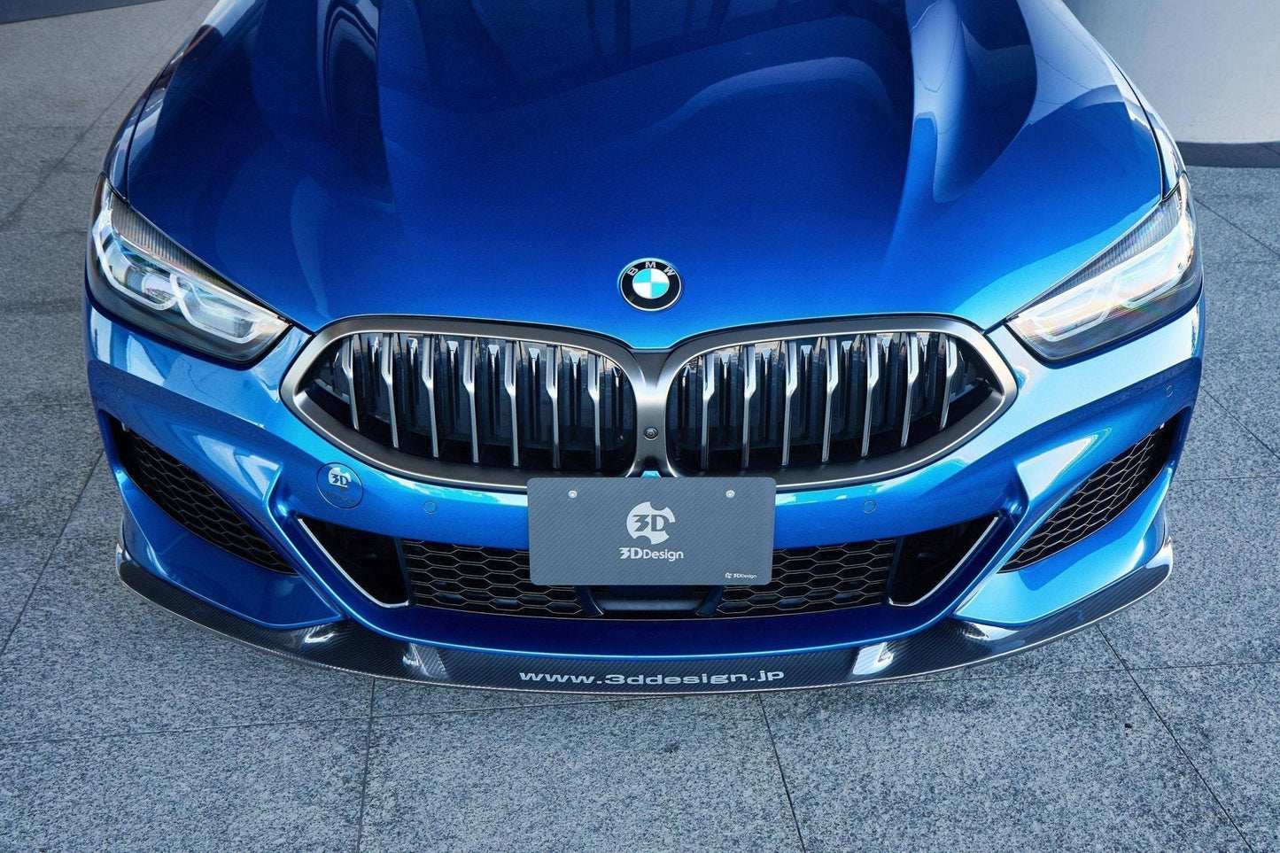 3D Design Carbon Fibre Front Lip Splitter Spoiler for BMW 8 Series G14 G15 G16 (2019+, Coupe, Convertible, Gran Coupe) | Front Bumper Lip / Aero Valance | Genuine Carbon Fiber