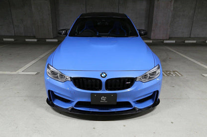 3DDesign Carbon Fibre Front Splitter for BMW M3 & M4 (2014-2020, F80 F82)