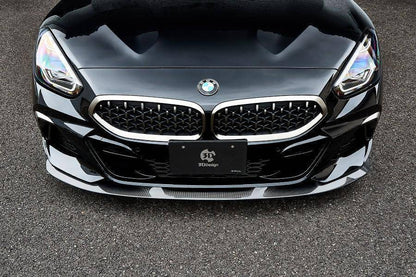 3DDesign Carbon Fibre/Carbon Fiber Front Lip Splitter for BMW Z4 G29 (2019+) – CFRP Front Bumper Chin Spoiler, M Sport & M40i OEM Fitment