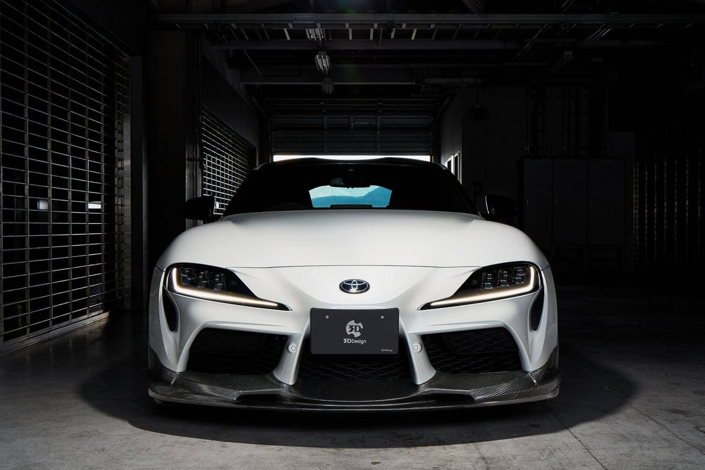 3DDesign Carbon Fibre Front Splitter / Front Bumper Lip / Front Spoiler for Toyota GR Supra A90 MK5 J29 (2019+) – Carbon Chin Spoiler Valance Upgrade