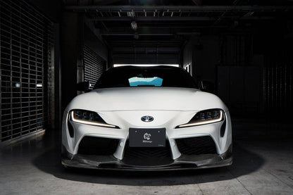 3DDesign Carbon Fibre Front Splitter / Front Bumper Lip / Front Spoiler for Toyota GR Supra A90 MK5 J29 (2019+) – Carbon Chin Spoiler Valance Upgrade