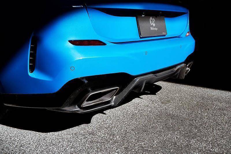 3DDesign Carbon Fibre Rear Diffuser for BMW M235i (2020+, F44)