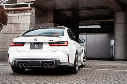 3DDesign Carbon Fibre Rear Diffuser for BMW M3 G80 G81 & M4 G82 G83 (2020+)