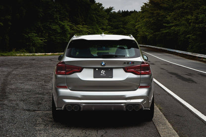 3D Design Carbon Fibre/Fiber Rear Diffuser Valance for BMW X3 M (X3M) F97 2019-on – Rear Lower Bumper Diffuser Insert, Carbon Rear Bumper Trim, OEM+ Aero Styling Upgrade