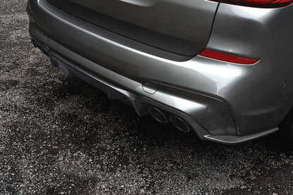 3D Design Carbon Fibre/Fiber Rear Diffuser Valance for BMW X3 M (X3M) F97 2019-on – Rear Lower Bumper Diffuser Insert, Carbon Rear Bumper Trim, OEM+ Aero Styling Upgrade