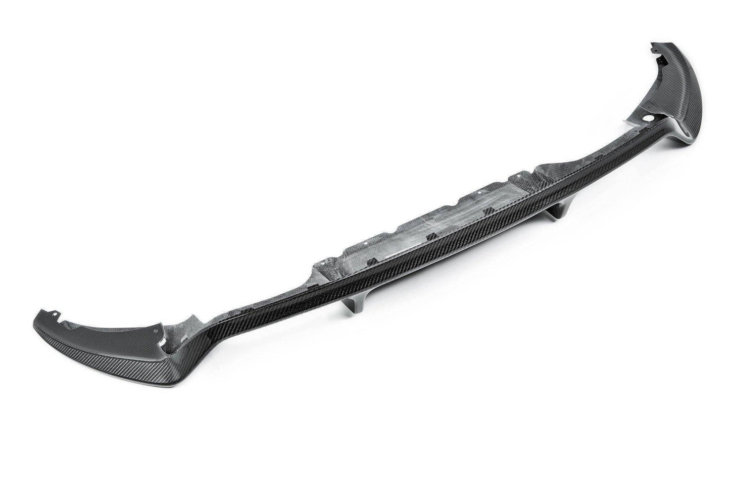 3D Design Carbon Fibre Rear Diffuser V1 (Type 1) for BMW M2 F87 & M2 Competition (2015-2021) – Carbon Fiber Rear Valance/Bumper Insert, Gloss 2x2 Twill Pre-Preg, OEM+ M2C Aero Upgrade