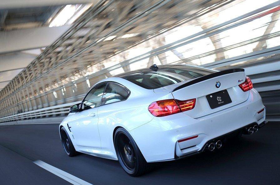 3DDesign Carbon Fibre Rear Diffuser (Type 1) for BMW M3 & M4 (2014-2020, F80 F82 F83)