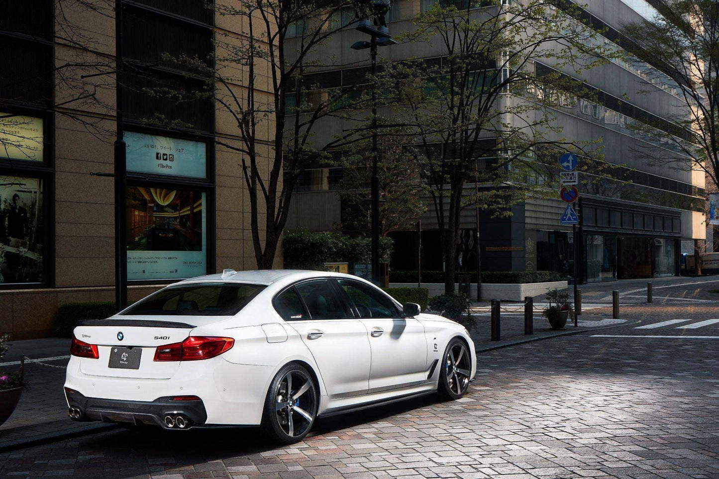 3DDesign Pre-Preg Carbon Fibre/Fiber Rear Spoiler Boot Lip for BMW 5 Series G30 Saloon/Sedan (2017-2023) – Trunk Lip, Decklid, Tailgate Spoiler, Rear Wing – OEM Style Fit, M Sport Compatible