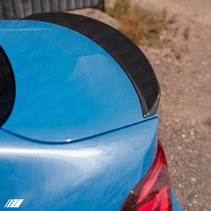 3DDesign Carbon Fibre/Carbon Fiber Rear Spoiler Boot Lip for BMW M4 Coupe F82 (2015-2020) | Trunk/Decklid Lip, Bootlid/Tailgate Wing, OEM+ Pre-Preg Performance Aero