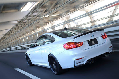 3DDesign Carbon Fibre/Carbon Fiber Rear Spoiler Boot Lip for BMW M4 Coupe F82 (2015-2020) | Trunk/Decklid Lip, Bootlid/Tailgate Wing, OEM+ Pre-Preg Performance Aero