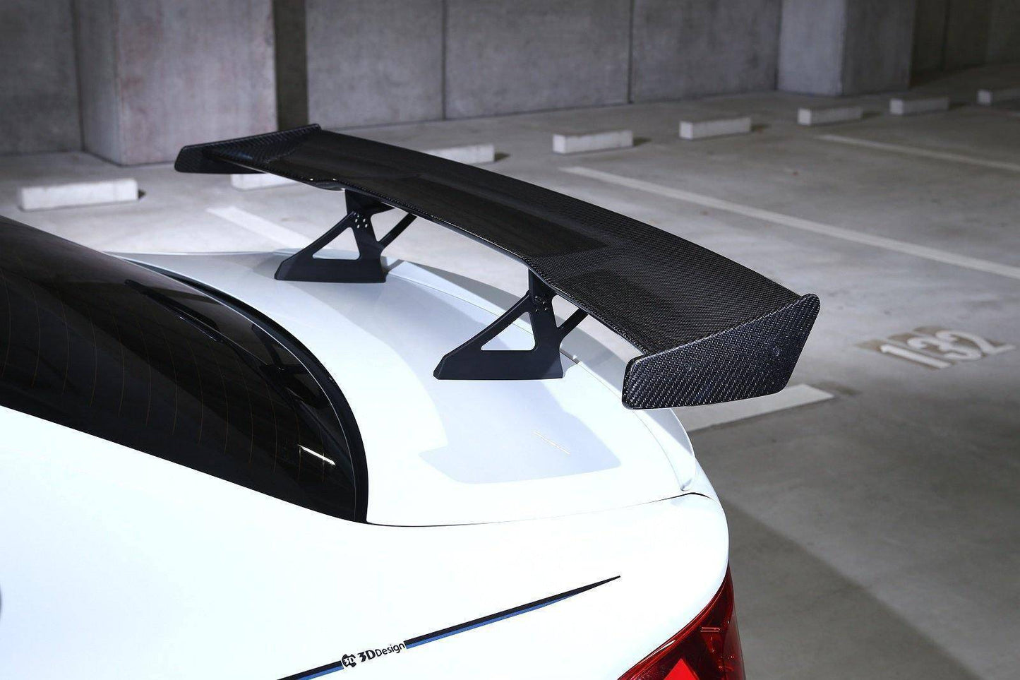 3DDesign Carbon Fibre Rear Spoiler Wing for BMW 2 Series & M2 (2014-2021, F22 F87)