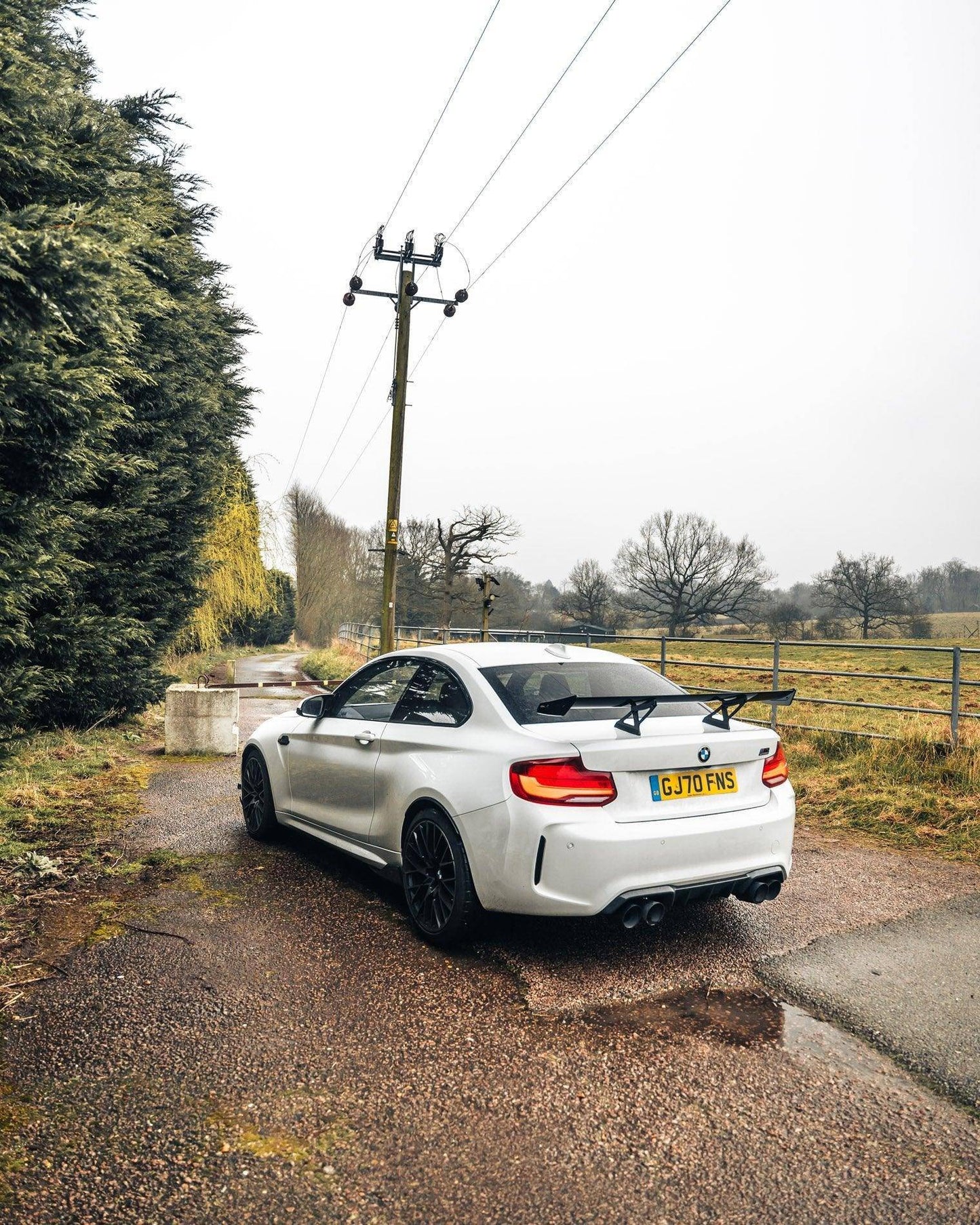 3DDesign Carbon Fibre Rear Spoiler Wing for BMW 2 Series & M2 (2014-2021, F22 F87)