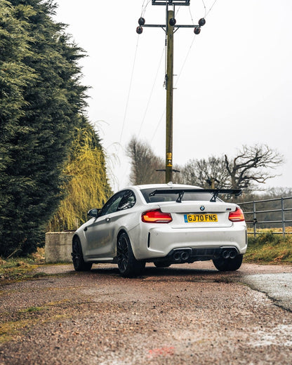 3DDesign Carbon Fibre Rear Spoiler Wing for BMW 2 Series & M2 (2014-2021, F22 F87)