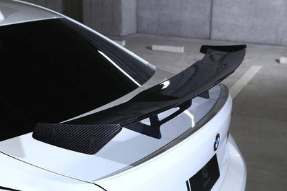 3DDesign Carbon Fibre Rear Spoiler Wing for BMW 2 Series & M2 (2014-2021, F22 F87)