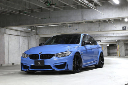 BMW M3 F80 (2015-2019) Rear Spoiler Wing – 3DDesign Pre-Preg Dry Carbon Fibre/Fiber Saloon/Sedan Boot Lid Trunk Wing Performance Aero Upgrade, Track Style, OEM+ Fitment