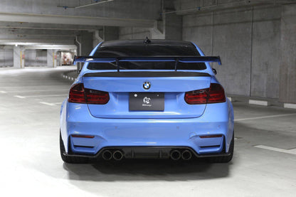 BMW M3 F80 (2015-2019) Rear Spoiler Wing – 3DDesign Pre-Preg Dry Carbon Fibre/Fiber Saloon/Sedan Boot Lid Trunk Wing Performance Aero Upgrade, Track Style, OEM+ Fitment
