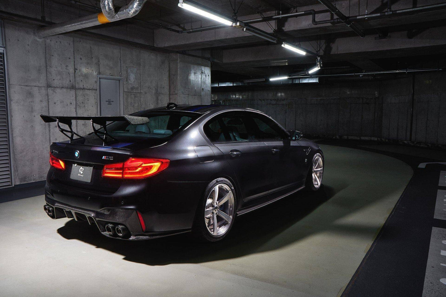 3DDesign Pre-Preg Dry Carbon Fibre Rear Wing Boot/Trunk Spoiler for BMW 5 Series G30 & M5 F90 (2017-2023) – Decklid Lip Wing, OEM+ Performance Rear Aero, Fits M5 Competition Saloon/Sedan