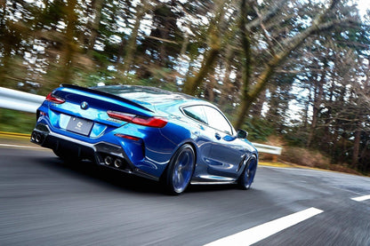 3DDesign Carbon Fibre Side Skirts / Rocker/Sill Extensions for BMW 8 Series G14 G15 & M8 F91 F92 (2019+, Coupe & Convertible) | CFRP Side Blades, Side Splitters, Ground Effects