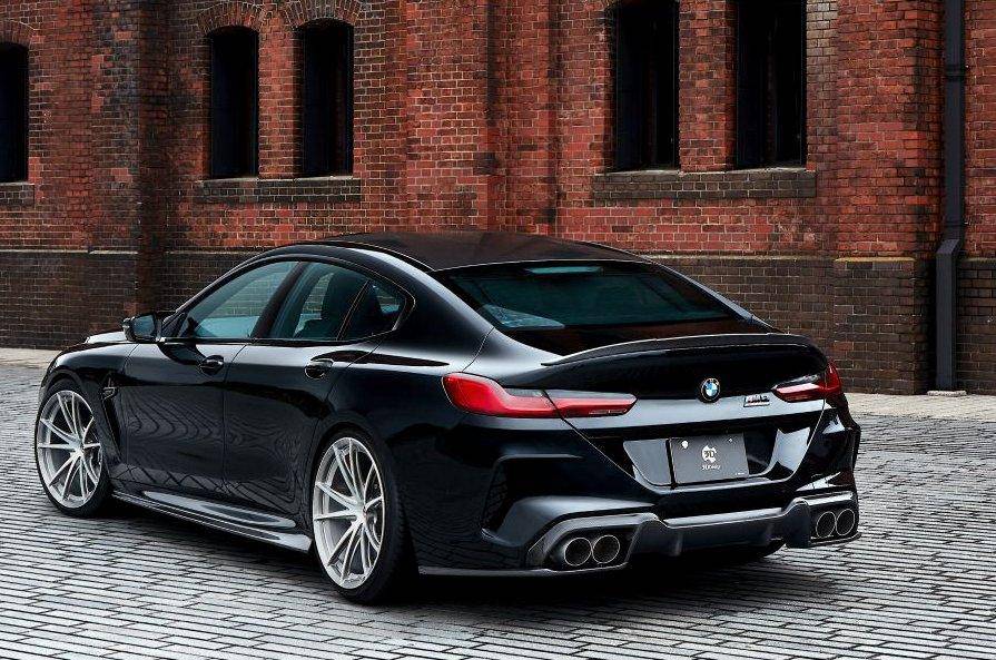 3DDesign Carbon Fibre (Fiber) Side Skirts, Side Skirt Extensions, Sill/Rocker Extensions for BMW 8 Series Gran Coupe G16 M Sport & M8 Gran Coupe F93 (2019+) – Pre-Preg 2x2 Twill Carbon Side Blades/Splitters, Aero Skirts Body Kit, OEM+ Fit