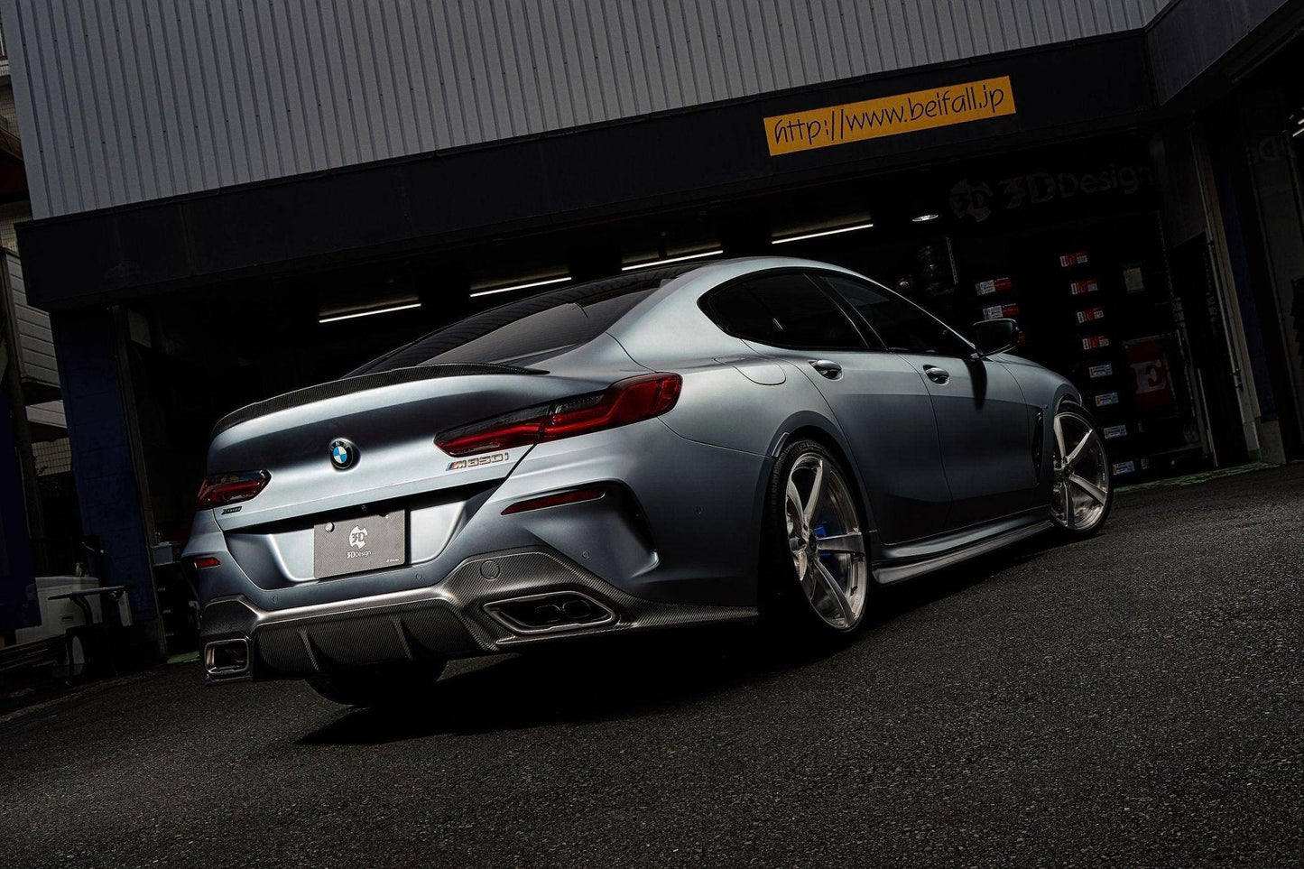 3DDesign Carbon Fibre (Fiber) Side Skirts, Side Skirt Extensions, Sill/Rocker Extensions for BMW 8 Series Gran Coupe G16 M Sport & M8 Gran Coupe F93 (2019+) – Pre-Preg 2x2 Twill Carbon Side Blades/Splitters, Aero Skirts Body Kit, OEM+ Fit