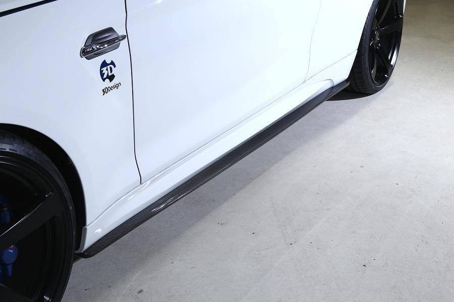 3DDesign Carbon Fibre Side Skirts for BMW M2 & M2 Competition (2015-2021, F87)