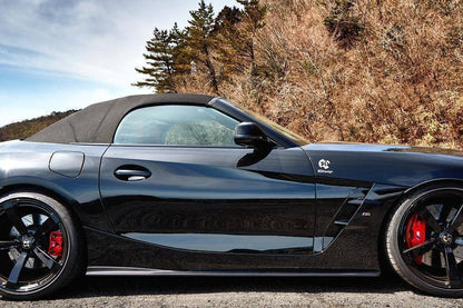 3DDesign Carbon Fibre/Carbon Fiber Side Skirts, Side Skirt Extensions & Side Splitters for BMW Z4 G29 (2019+) M40i & M Sport – Carbon Side Blades, Sill/Rocker Panel Extensions – OEM+ Aero Body Kit Upgrade