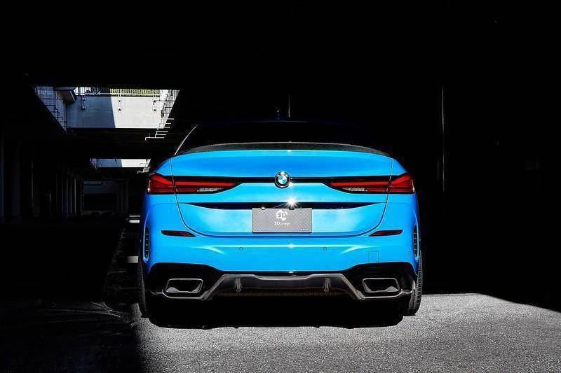 Genuine 3DDesign Carbon Fiber Boot/Trunk Lip Spoiler for BMW 2 Series Gran Coupe F44 (2020+) – M235i xDrive Rear Decklid/Tailgate Lip CFRP Gloss OEM+