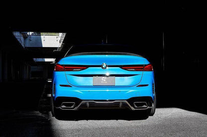 Genuine 3DDesign Carbon Fiber Boot/Trunk Lip Spoiler for BMW 2 Series Gran Coupe F44 (2020+) – M235i xDrive Rear Decklid/Tailgate Lip CFRP Gloss OEM+