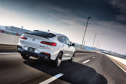 3DDesign Carbon Fibre/Fiber Boot/Trunk Lip Spoiler for BMW X4 G02 (2018+) - Rear Tailgate Spoiler/Wing, Bootlid/Decklid Rear Lip OEM+ Performance Aero, Fits M Sport