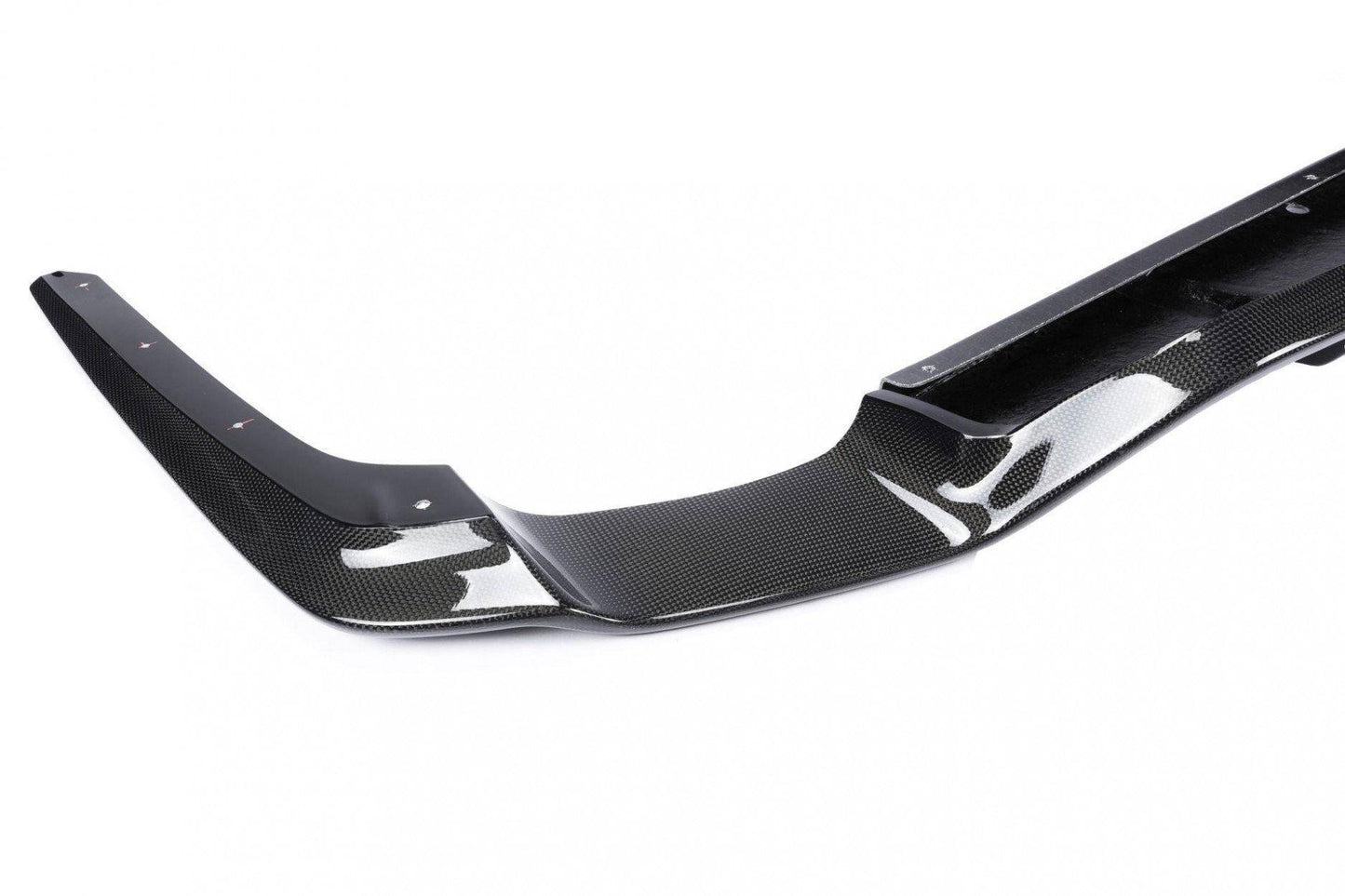 3DDesign Type 1 Carbon Fibre/Fiber Rear Diffuser Valance Splitter for BMW 5 Series (5er) G30 M Sport Sedan/Saloon (2017-2023, LCI) - Rear Bumper Insert OEM+ Performance Aero Body Kit Styling