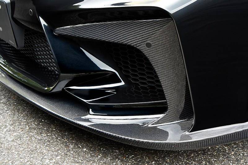 BMW M2 Competition F87 (2018-2021) Front Bumper/Fascia by 3DDesign - Carbon Fiber Aero Bumper, Replacement Bumper Cover, Front Valance, Paint-Ready, PDC Compatible | Front End Conversion & Front Spoiler