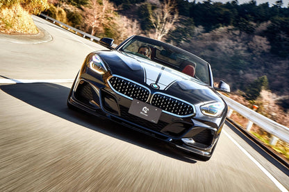 3DDesign Front Splitter/Lip Spoiler for BMW Z4 G29 M Sport 2019+ | Front Bumper Lip, Air Dam, Bumper Extension, Aero Lip, Splitter Lip, PU Polyurethane | OEM Style Body Kit Upgrade UK