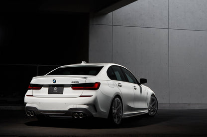 3DDesign Bootlid Ducktail Rear Lip Spoiler for BMW 3 Series G20 Saloon/Sedan 2019–2024 – Trunk Lip Wing OEM+ for 318i 320i 330i 330e M340i M Sport