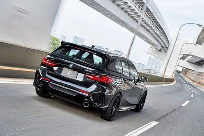 3DDesign Rear Roof Wing Spoiler Lip for BMW 1 Series (1er) & M135i Hatchback (2019+, F40 F70) – Tailgate Spoiler Extension, OEM+ Primed Paint-Ready