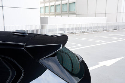 3DDesign Rear Roof Wing Spoiler Lip for BMW 1 Series (1er) & M135i Hatchback (2019+, F40 F70) – Tailgate Spoiler Extension, OEM+ Primed Paint-Ready