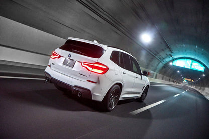 3DDesign BMW X3 G01 Roof Spoiler – Rear Roof Wing/Lip, Tailgate Hatch Spoiler/Extension | 2018+ OEM-Style Aero Upgrade, Fits M Sport