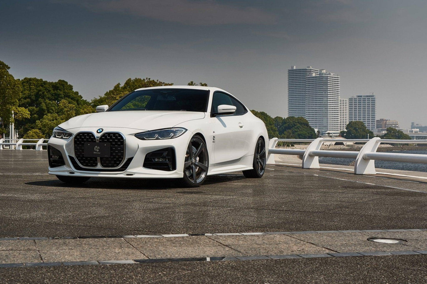 3DDesign Side Skirts, Side Skirt/Rocker Sill Extensions for BMW 4 Series (G22 G23) 2020+ Coupe & Convertible | M Sport & M440i | Urethane Aero Side Blades Splitters | OEM+ Body Kit Styling