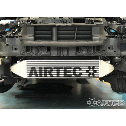 AIRTEC Pro-Series Black Front Mount Intercooler FMIC Upgrade Kit for Ford Focus Mk3/Mk3.5 ST Diesel 2.0 TDCi (ST-D) - Uprated Performance Charge Cooler, Direct Fit, UK Made, Retains Active OEM Grille Shutters
