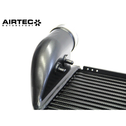 AIRTEC Motorsport SMIC Intercooler Re-Core & Refurb/Rebuild/Repair Service (Send-In/Mail-In, UK) for Audi RS6 C5 4.2 BiTurbo V8 - Twin Side-Mount Charge Coolers - OEM End Tanks Retained, Pro-Series Black, TIG-Welded Upr