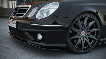 Maxton Design - FRONT SPLITTER MERCEDES E W211 AMG FACELIFT