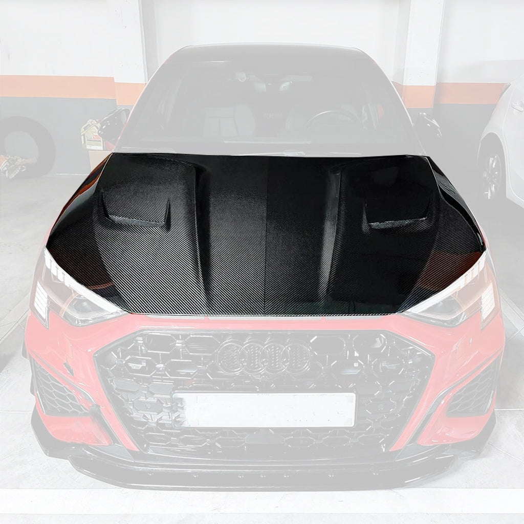 Audi S3/RS3 8Y Carbon Fiber Bonnet Hood