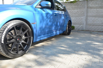Maxton Design - RACING SIDE SKIRTS DIFFUSERS SUBARU IMPREZA WRX STI 2009-2011