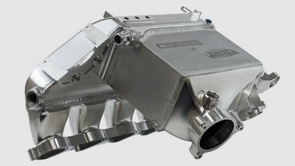 CSF Billet Liquid-to-Air Charge Air Cooler Manifold (Intercooler) for BMW G8X M3/M4 (G80/G81/G82/G83) 2021+ S58 - PWR Bar & Plate Core, Port Injection Ready, Plug-and-Play